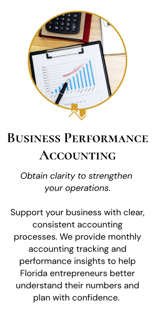 business performance accounting
