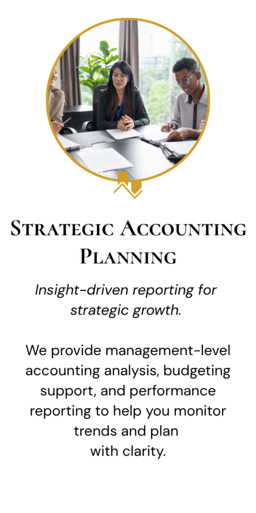 strategic accounting planning